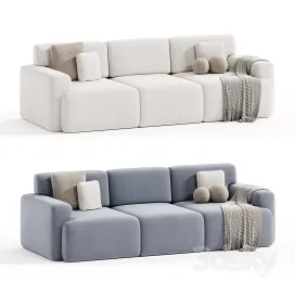 Bonent Sofa Velvet Eclipse
